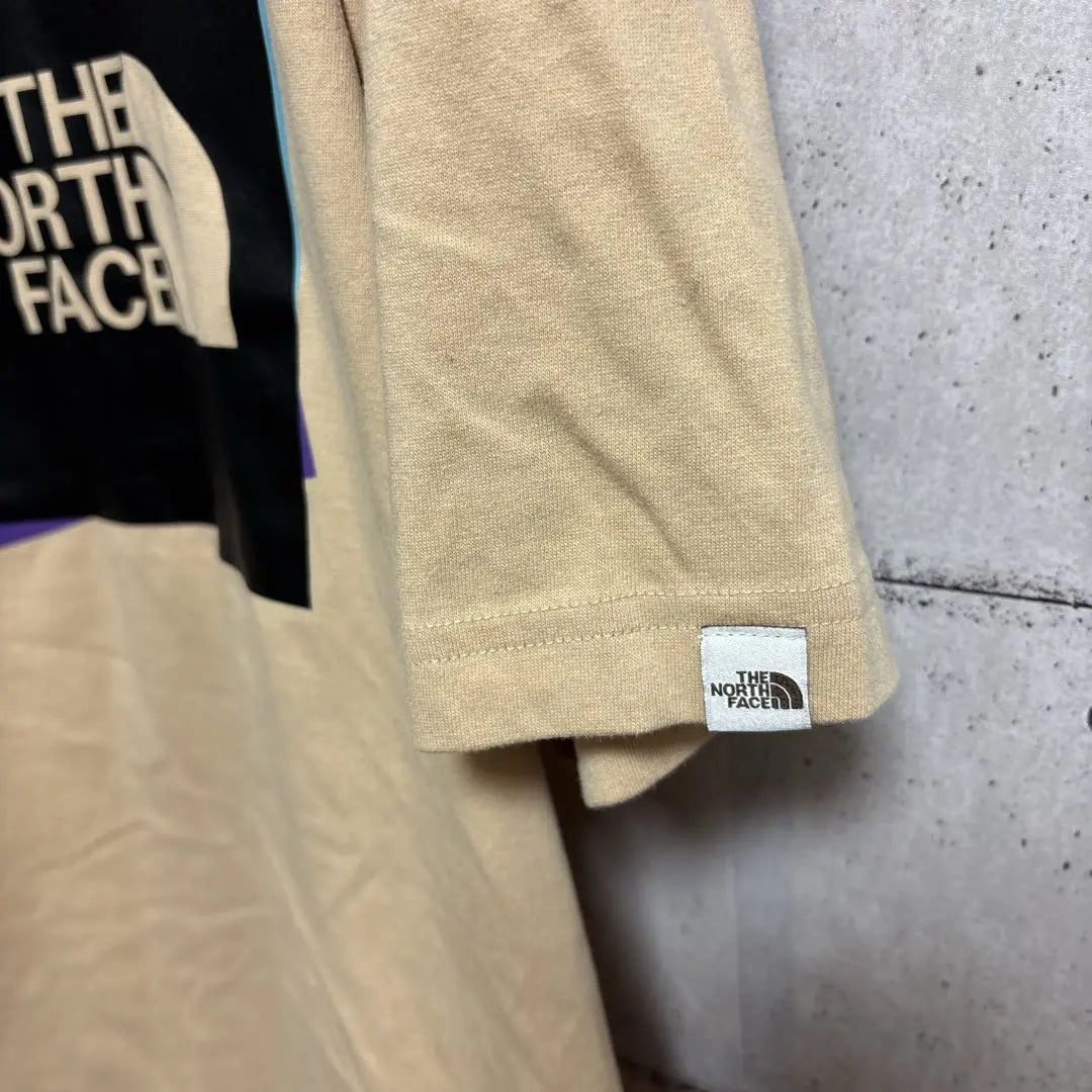 THE NORTH FACE logo short sleeve T-shirt LOOSE FIT Men's L