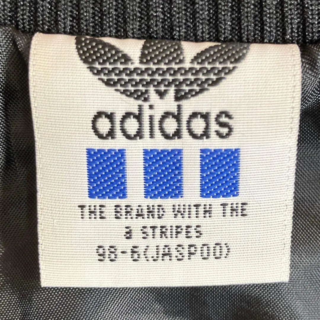 [Muy popular] Chaqueta deportiva adidas con logo bordado M negro amarillo