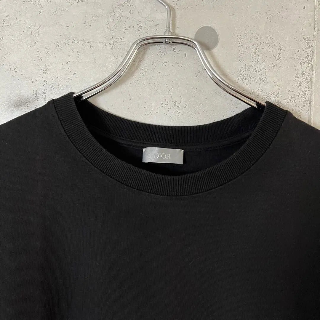 [Talla grande] Camiseta Dior x Sean Stussy con logo bordado de abeja | ［ビックサイズ］ ディオール×ショーンステューシー BEE 刺繍ロゴ Tシャツ