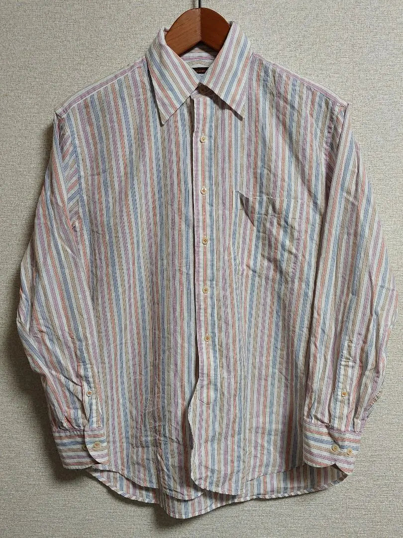 Sam scuri striped pattern long sleeve shirt [50]