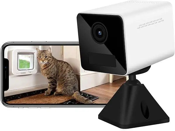 ★Automatic price reduction★ Security camera, remote smartphone control, small camera, infrared night vision, almost new ◎