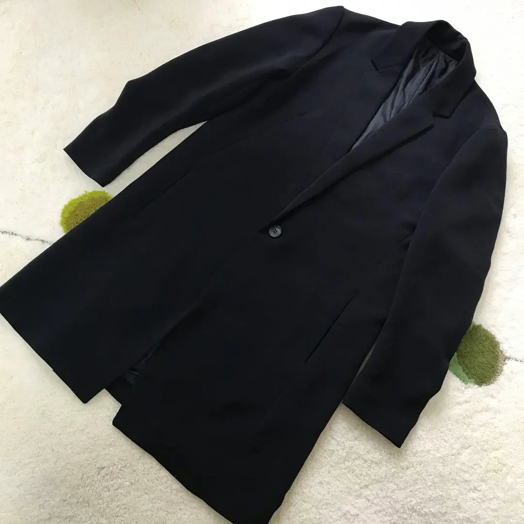 [STUDIOUS] Women's Chester Coat Black Size L Made in Japan