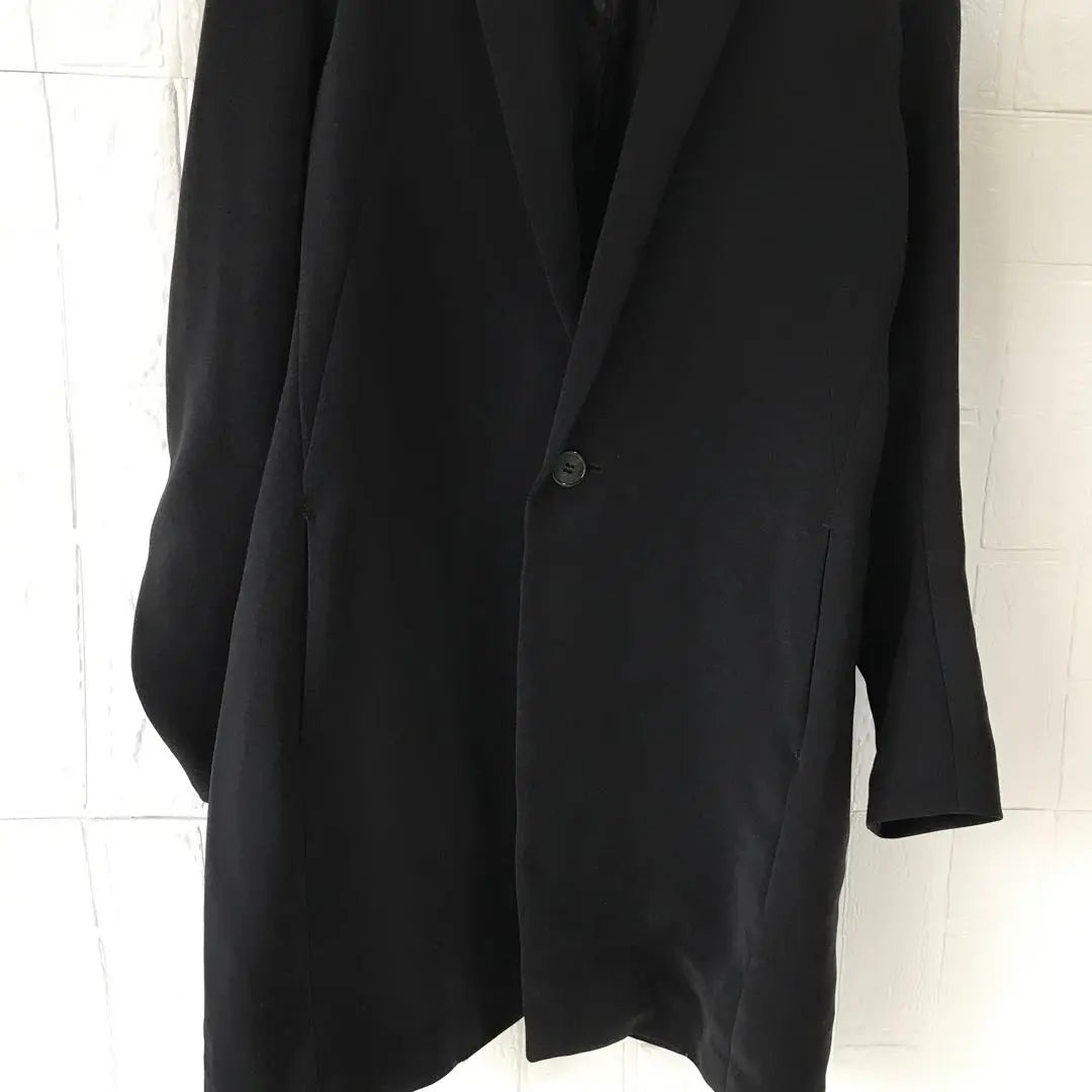 [STUDIOUS] Women's Chester Coat Black Size L Made in Japan