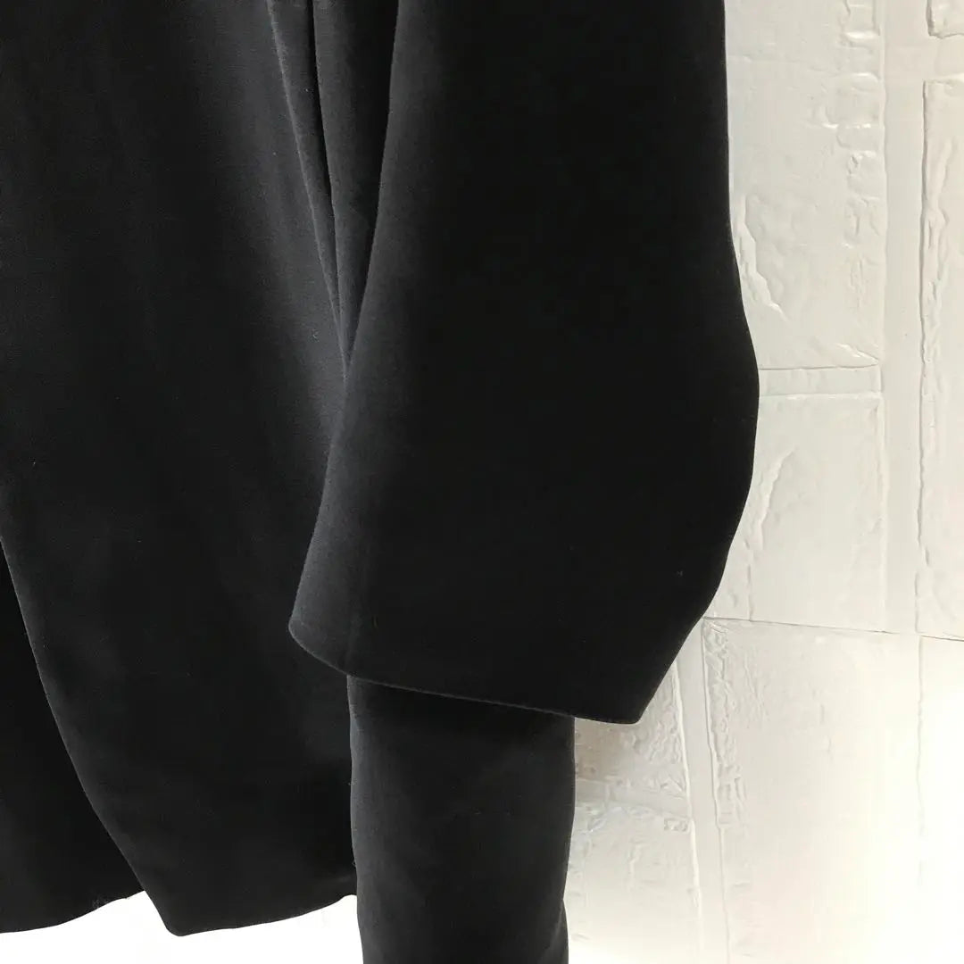 [STUDIOUS] Women's Chester Coat Black Size L Made in Japan