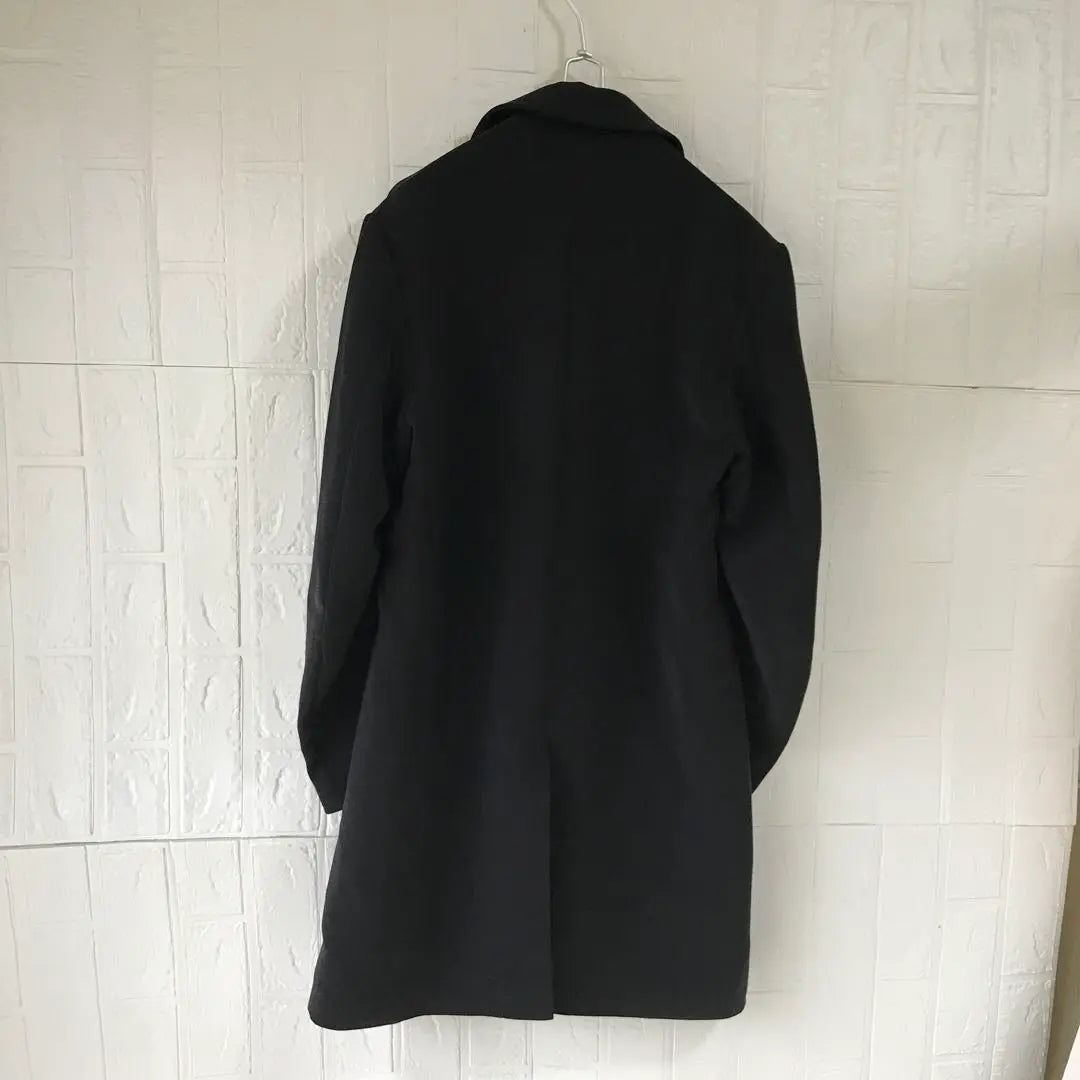 [STUDIOUS] Women's Chester Coat Black Size L Made in Japan