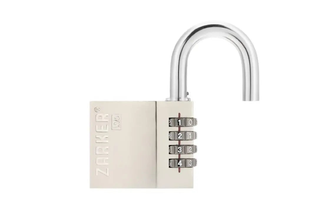 ZARKER 4-digit dial lock padlock