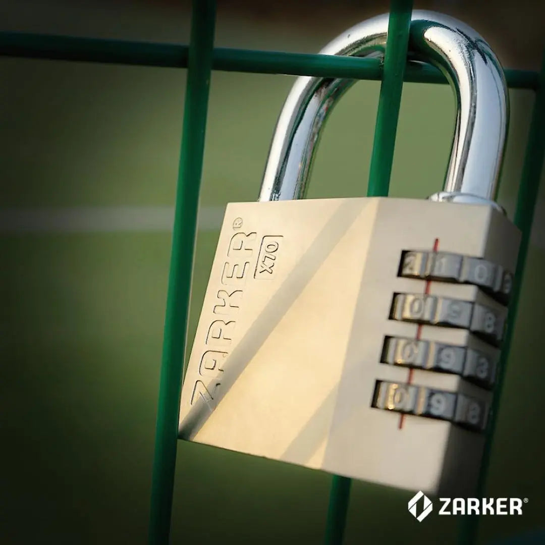 ZARKER 4-digit dial lock padlock