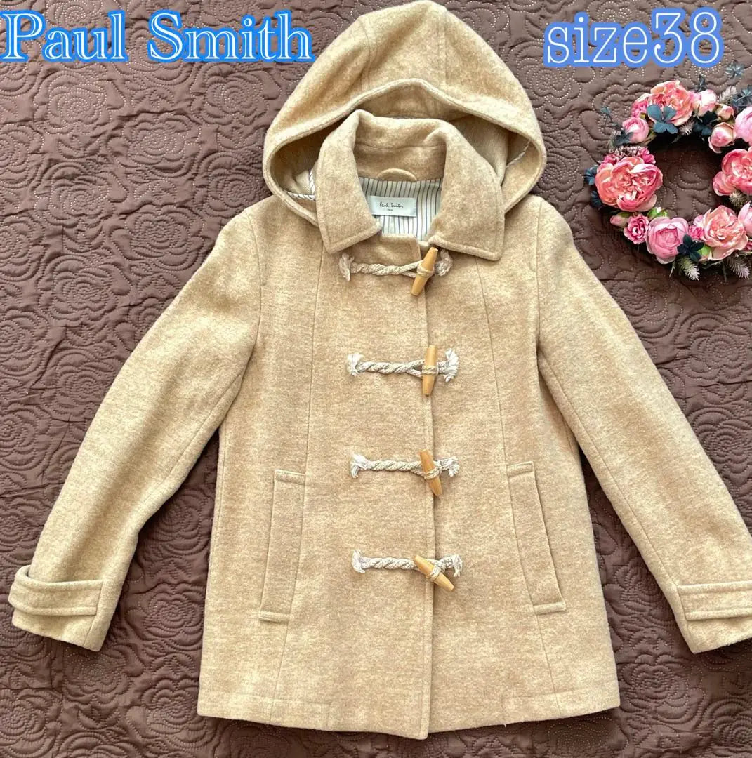 ¡Precio rebajado! Buen estado ♡ Abrigo tipo trenca Paul Smith 100 % lana, capucha desmontable