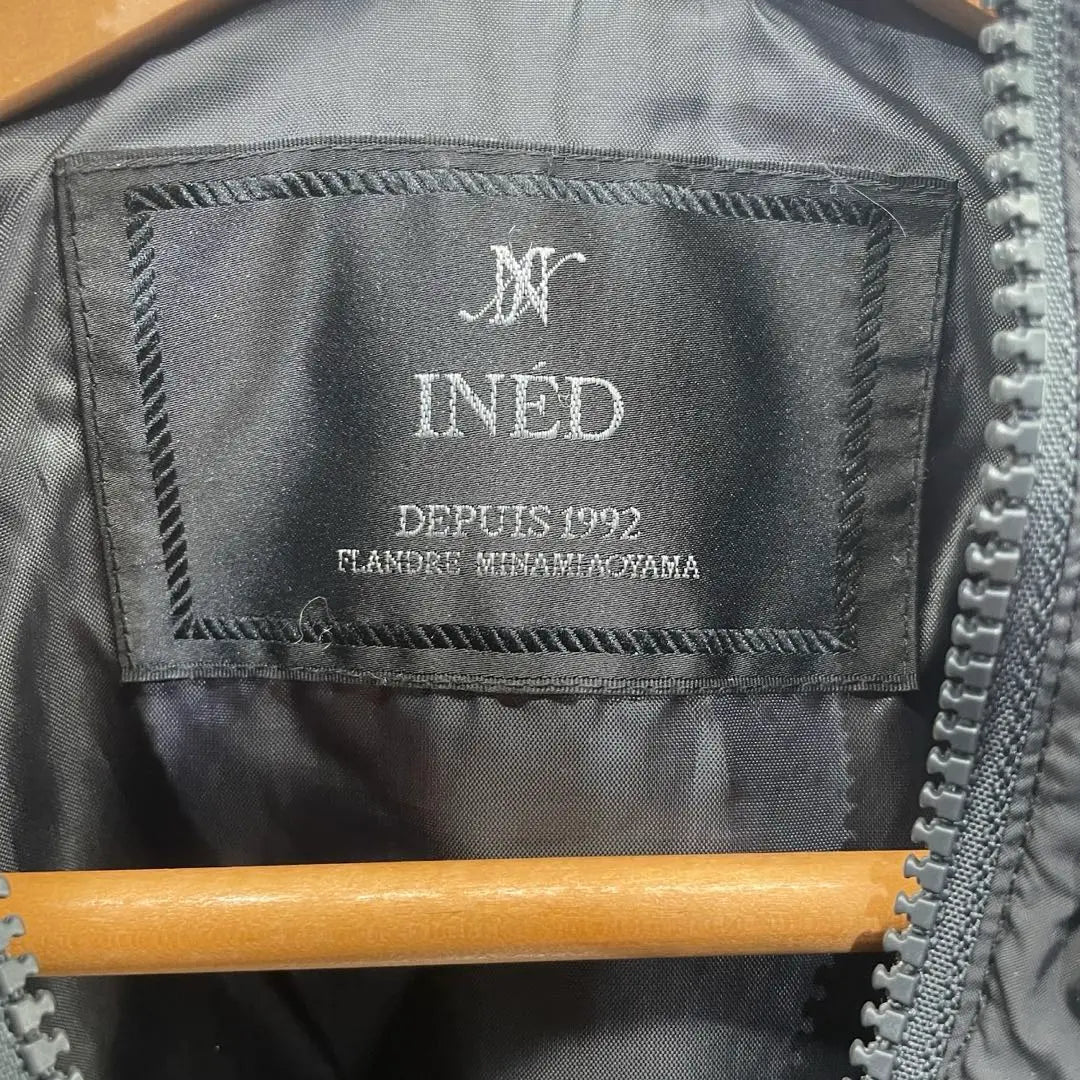 Ined Down Jacket 9 Black Ladies Ind | イネド ダウンジャケット 9 黒 レディース INED