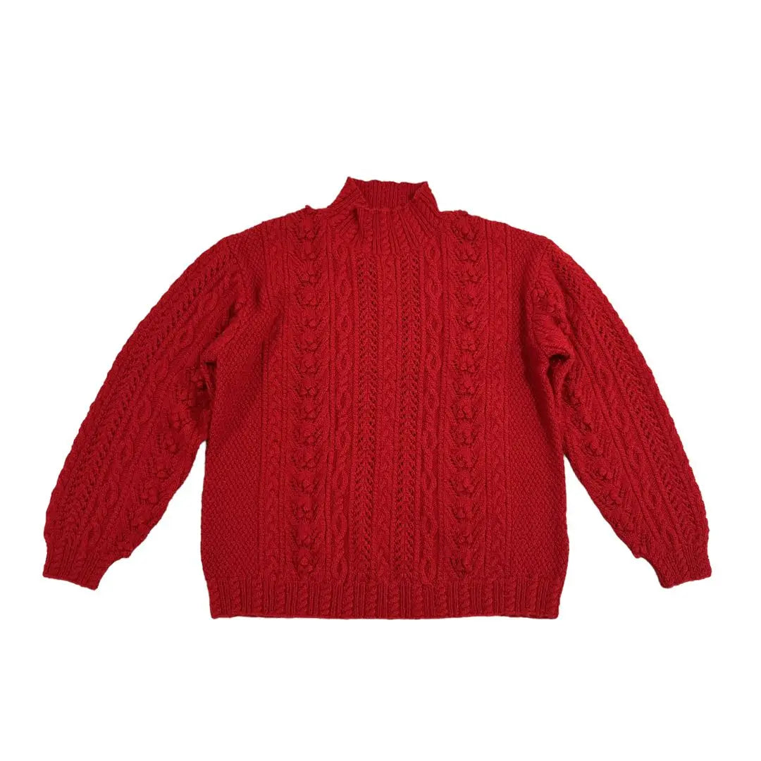 Ingeborg Pom Pom Cable Knitted Sweater