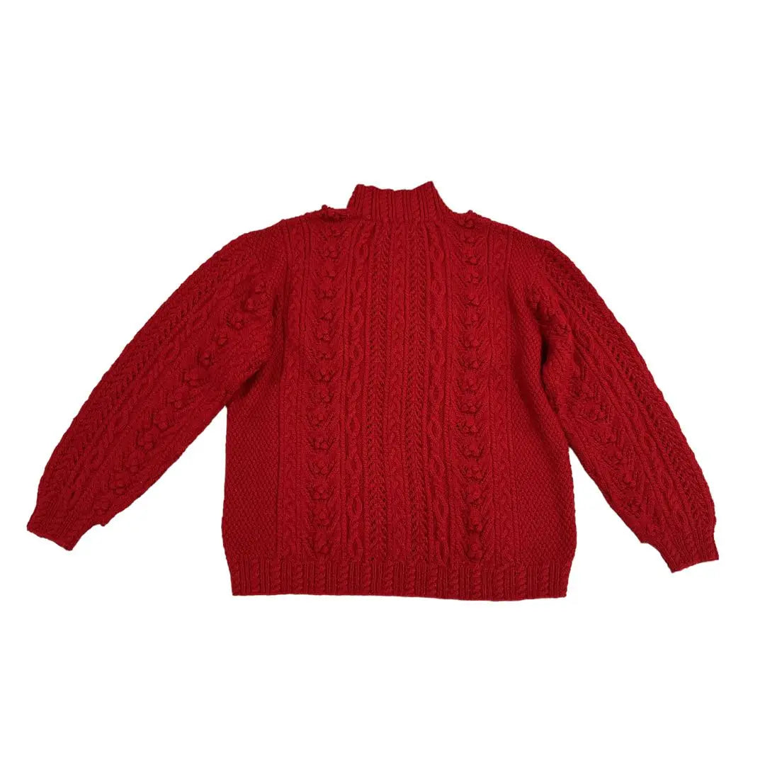 Ingeborg Pom Pom Cable Knitted Sweater