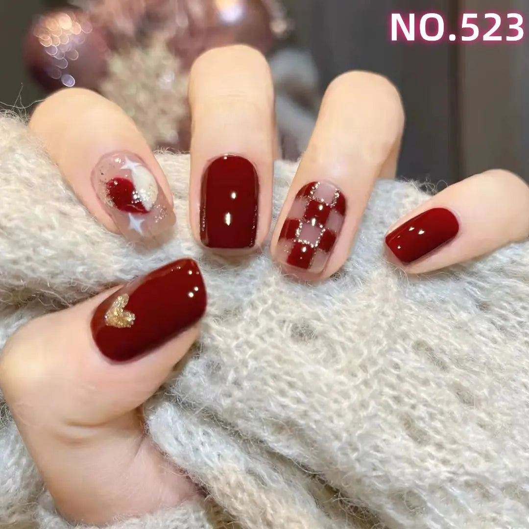 Limited time discount 523 Lover Board Nail Tip Sunday Office Tuesday Woman T58