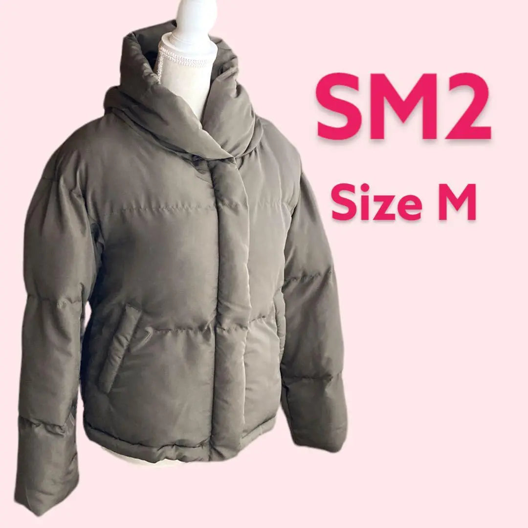 [usado] Chaqueta acolchada con capucha azul SM2 oliva M