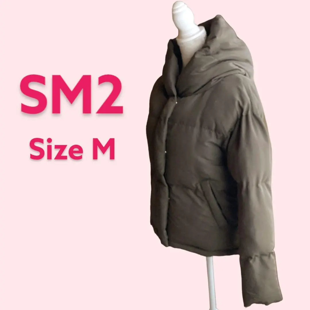 [usado] Chaqueta acolchada con capucha azul SM2 oliva M