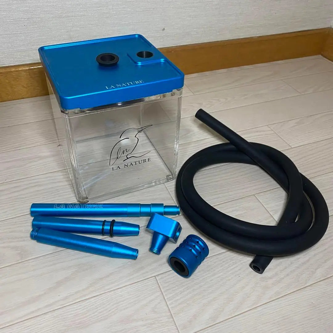 Historia de Shisha Buck usada ❗️ Cuerpo principal Cloud Micro Blue Shasha | シーシャバックスタイプ 中古❗️ Cloud Micro ブルー シーシャ本体