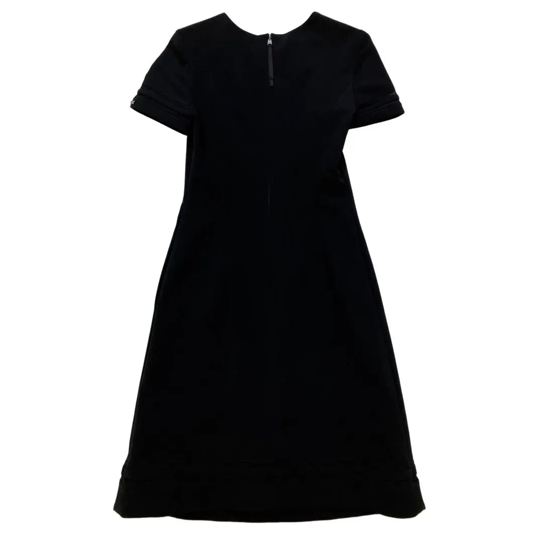 Good condition FOXEY NEWYORK Black Cool Royal Dress 38