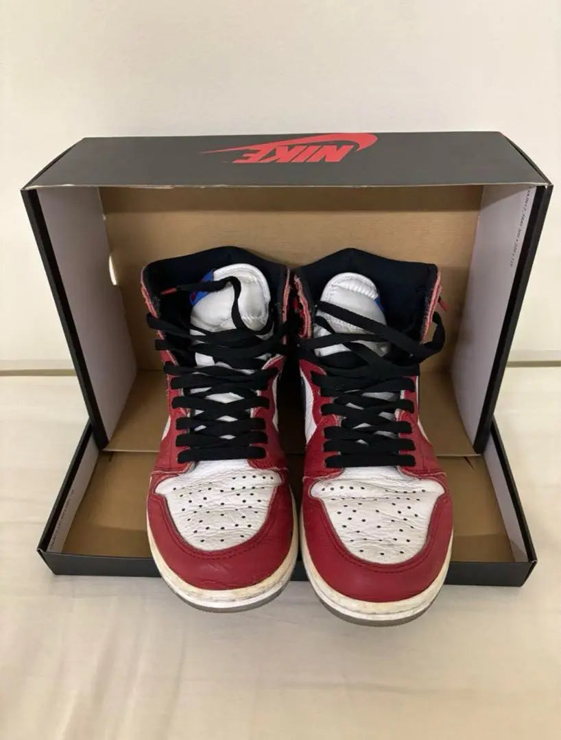 AIR JORDAN1 ×Spyderman origin story