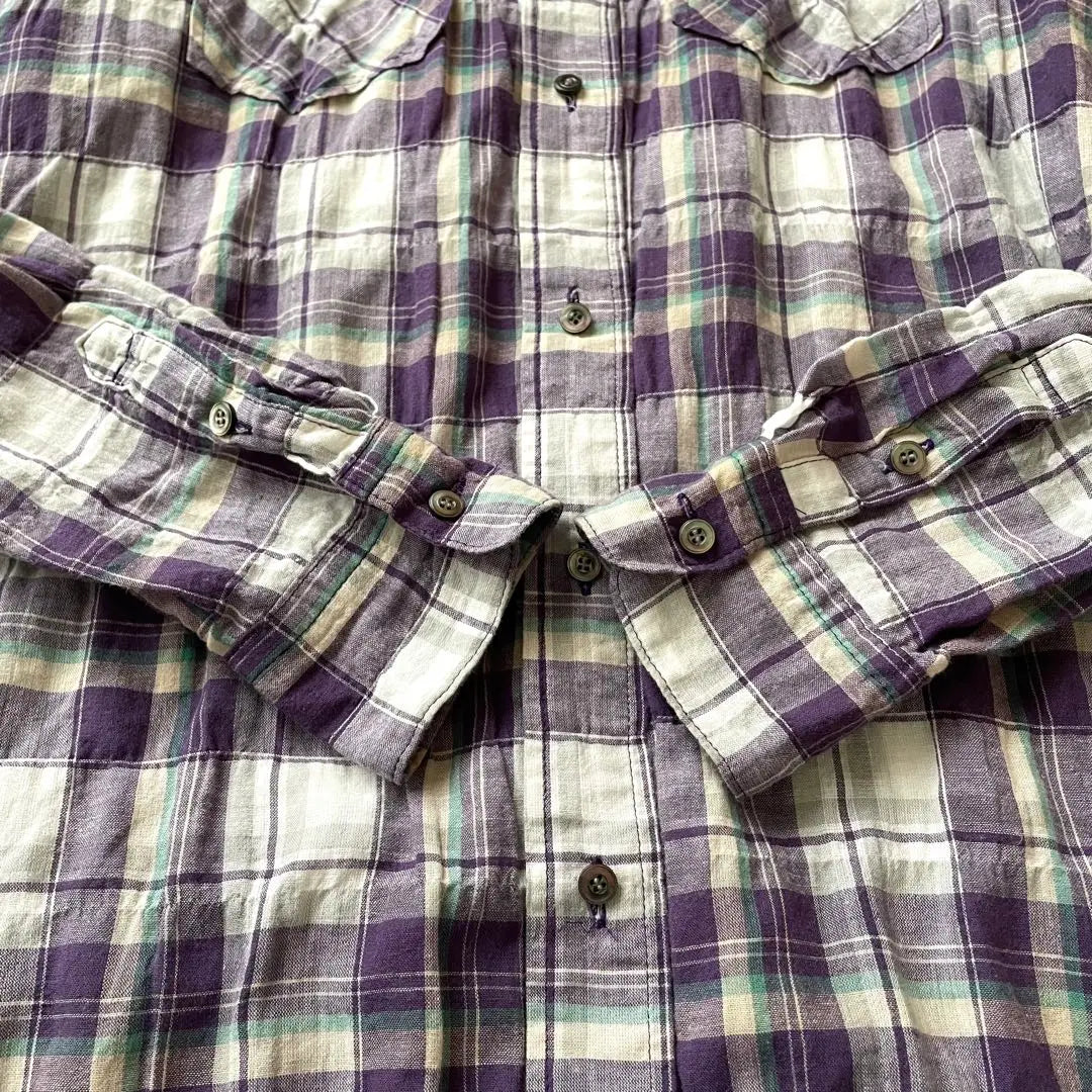 [Sold out] DooziM Class Check Shirt Dress Long