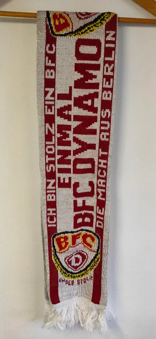 Dinamo Berlin Scarf Berlin Dinnamo German Football