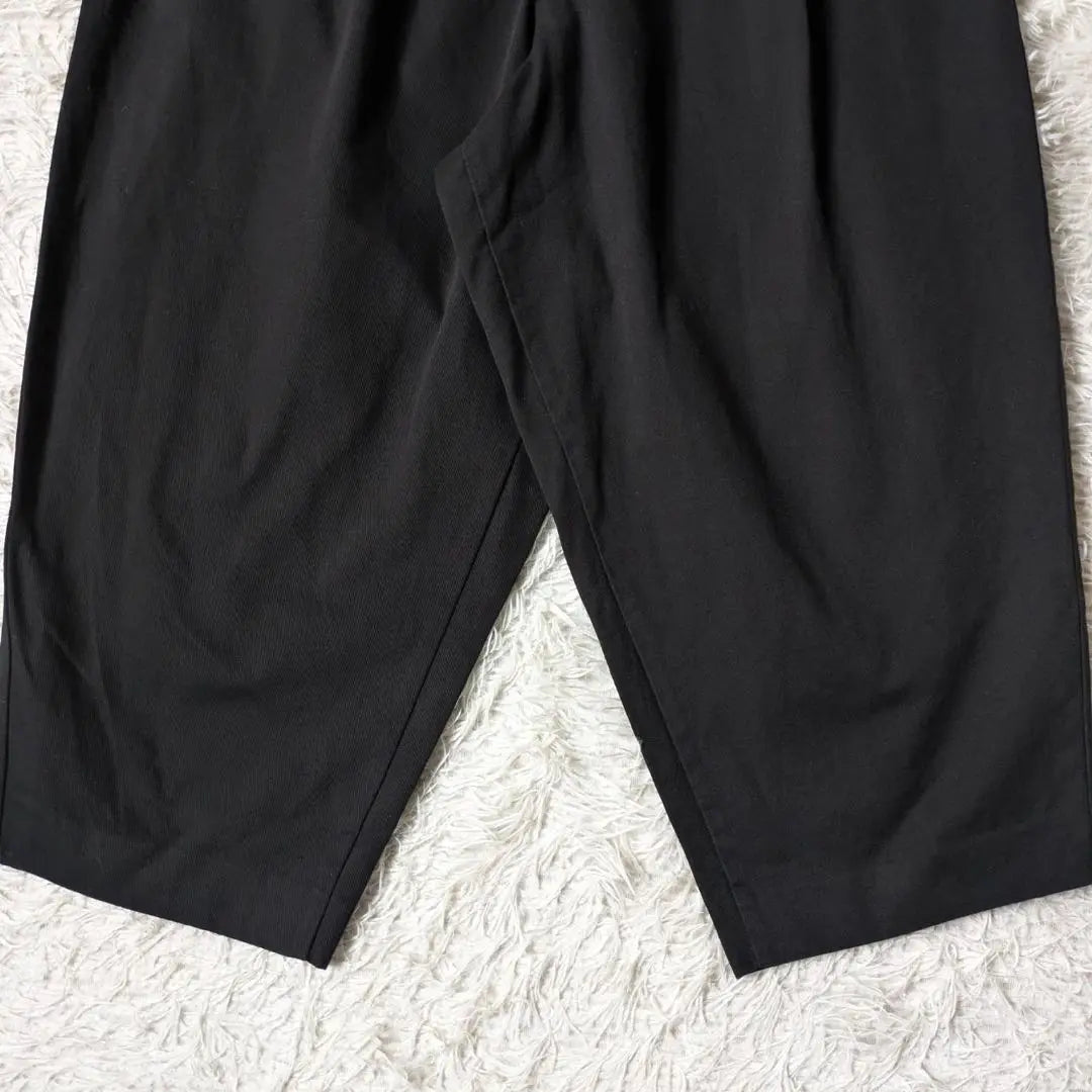 SP (Esupée) Chino Cross Tuck Wide Pants Black Size 1