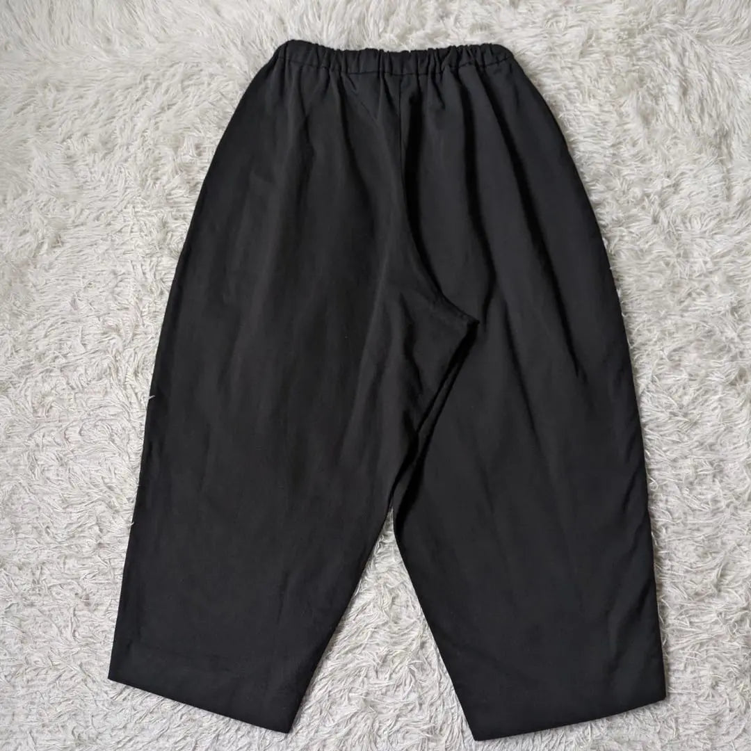 SP (Esupée) Chino Cross Tuck Wide Pants Black Size 1