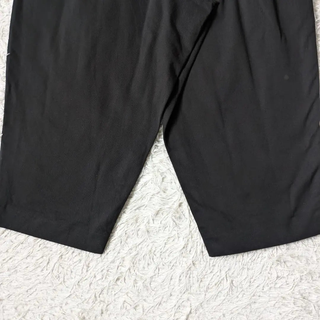 SP (Esupée) Chino Cross Tuck Wide Pants Black Size 1