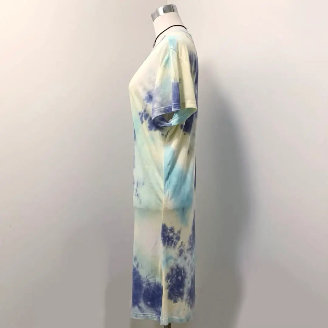 [ANAP] Anap tie dye long length T-shirt dress gal