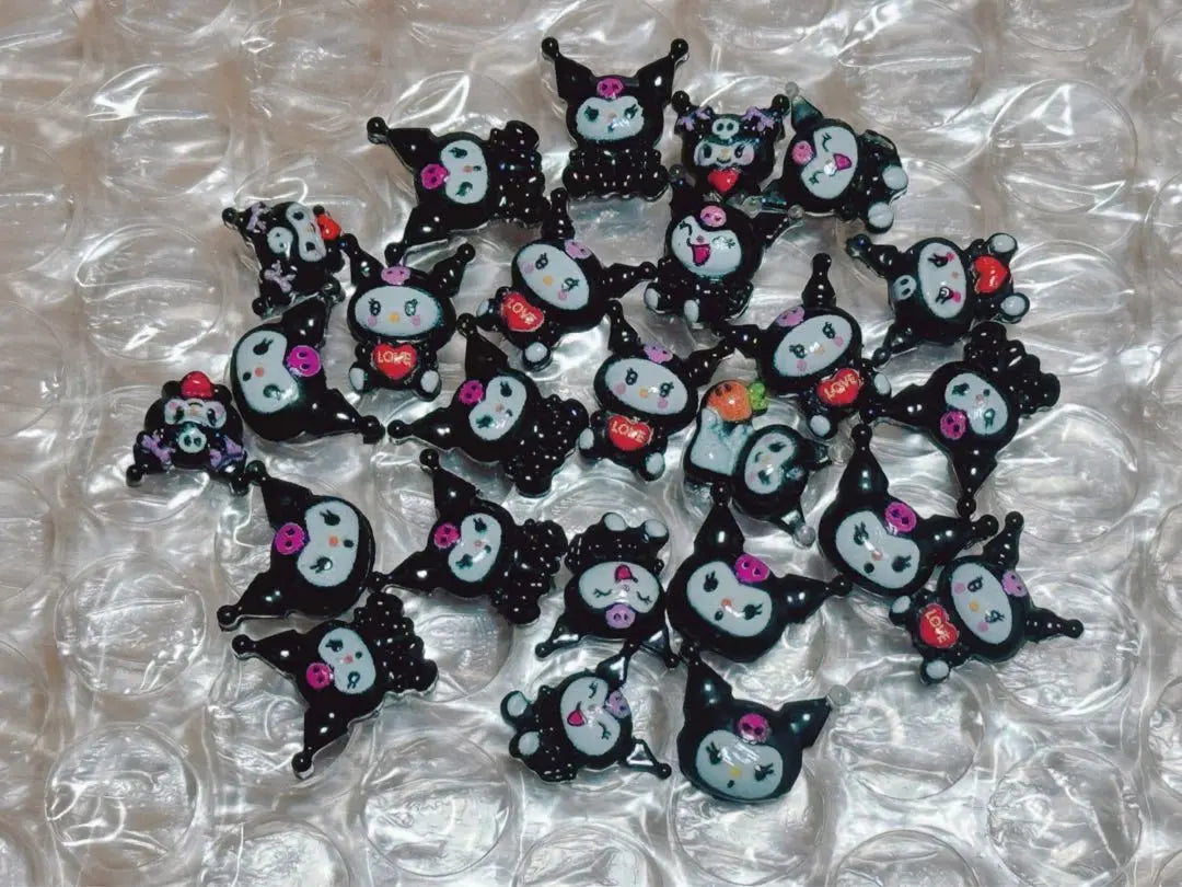 Piezas de uñas Sanrio Kuromi | サンリオ クロミ ネイルパーツ