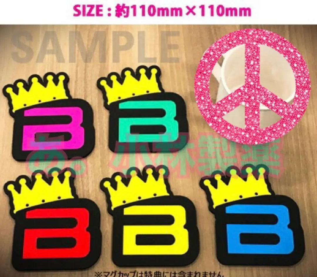 ♦️5⚛️BIGBANG Rubber Coaster 5-piece set