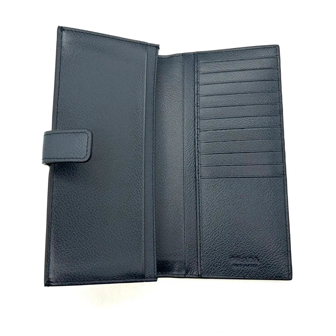 Unused Prada billfold long wallet long wallet bicolor 2MV015 wallet