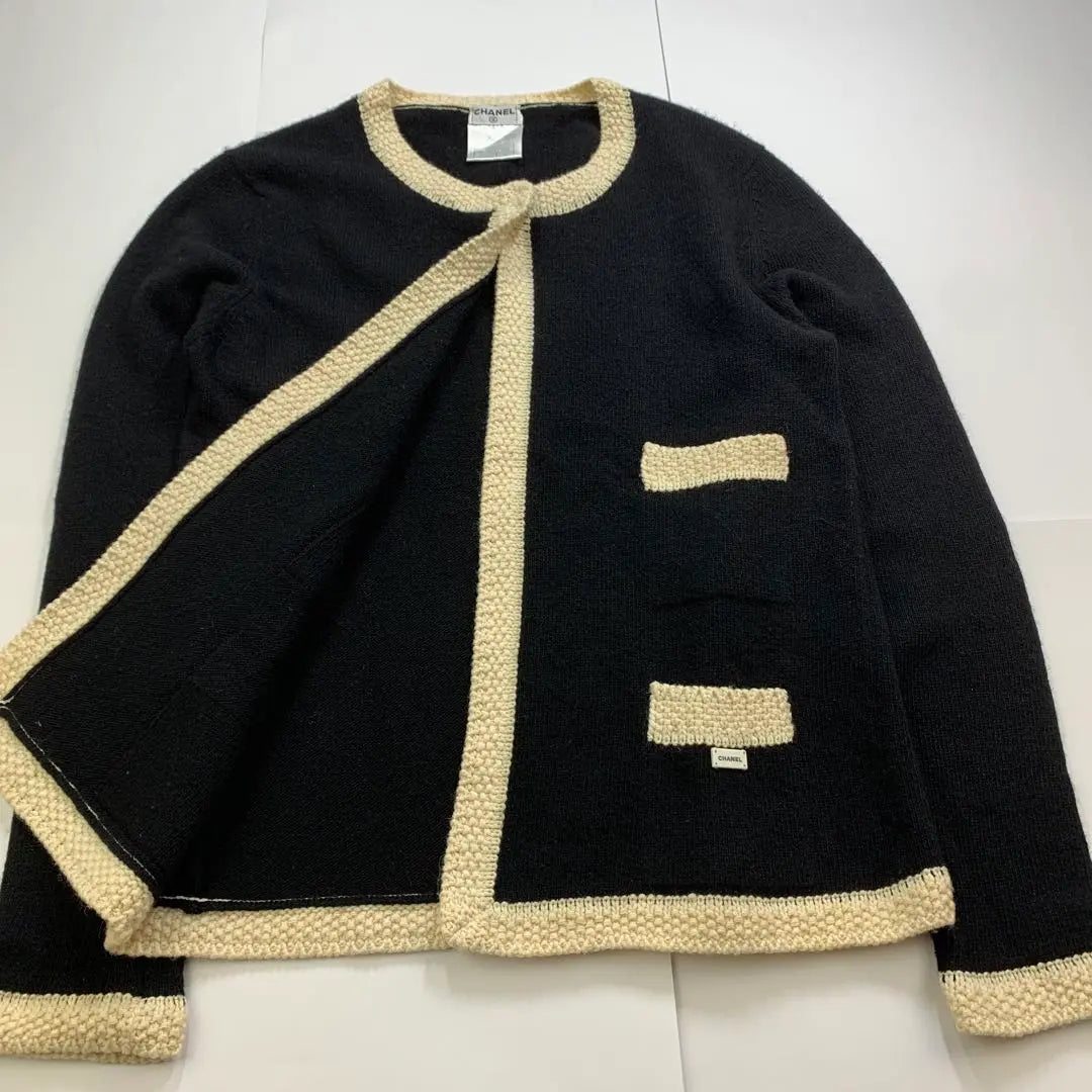 CHANEL ★ Chanel ★ Cashimia ★ Vintage ★ Knit ★ Ensemble ★ Cardigan