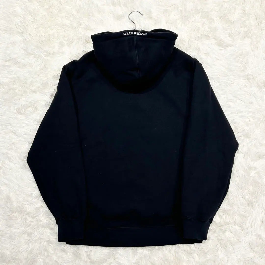 [Extremely beautiful] Supreme Nike half zip sweatshirt hoodie black M