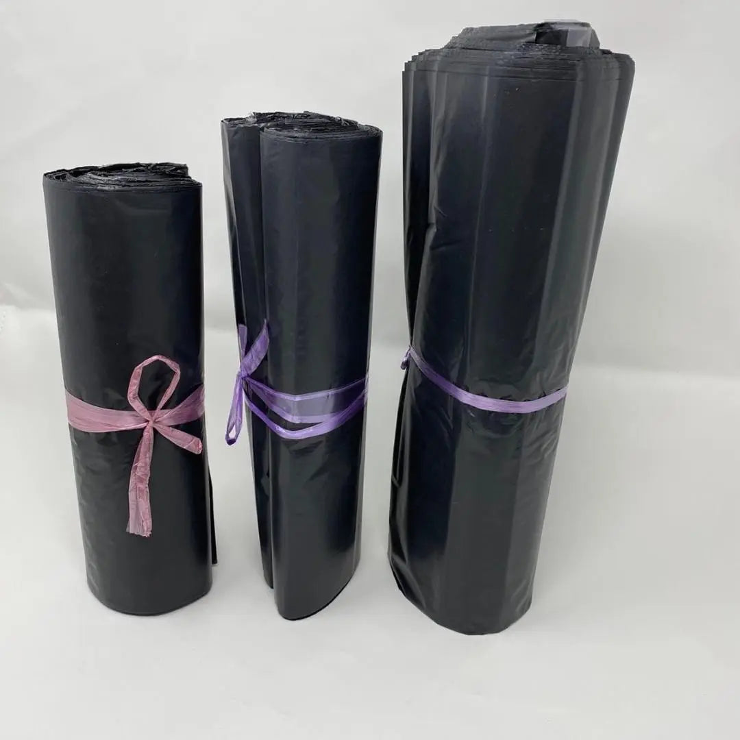 Mailing bag, delivery plastic bag, packaging, materials, packaging bag, waterproof, black, shipping bag, with tape, B4