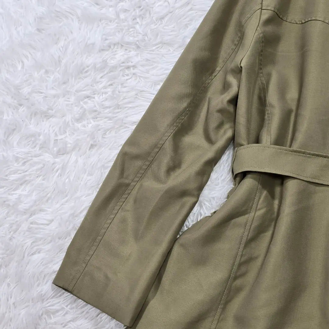 A2922 [Innowave] Trench coat M Khaki Belt Ladies