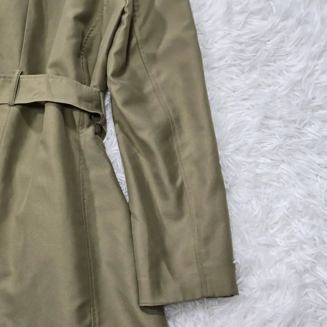 A2922 [Innowave] Trench coat M Khaki Belt Ladies