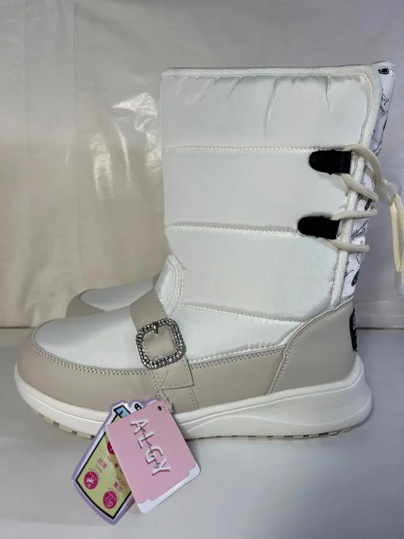 ★NEW★【New★With box】★ALGY★"Waterproof snow boots★Thick sole & fleece lining" 24cm