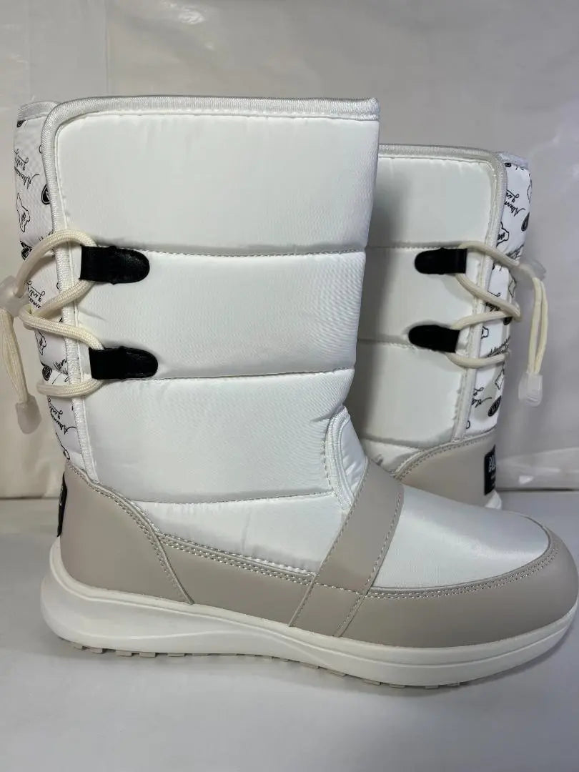 ★NUEVO★【Nuevo★Con caja】★ALGY★"Botas de nieve impermeables★Suela gruesa y forro polar" 24cm