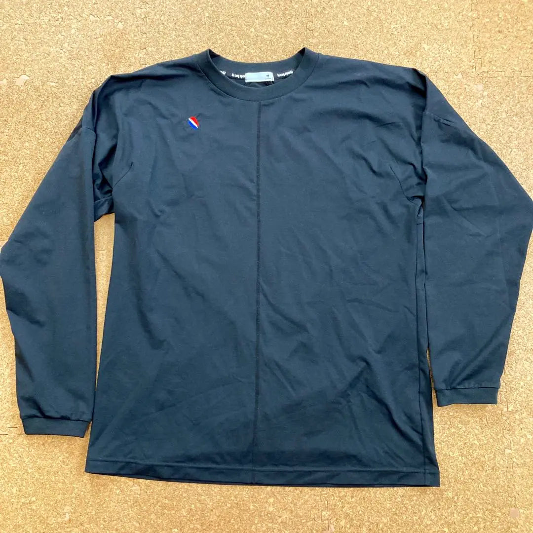 [Good condition] Le Coq sportif Long Sleeve Wear Golf L Men's Black