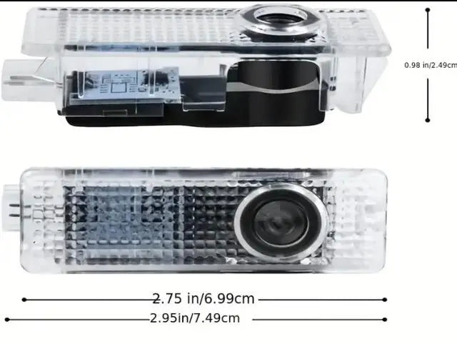 Juego de 4 lámparas de bienvenida para BMW Kartesi, con adaptador de conversión