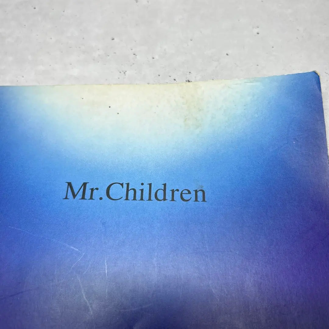 [Precioso y raro] Mr.Children Score Deep Sea Band Score | 【貴重レア】Mr.Children スコア 深海 バンドスコア