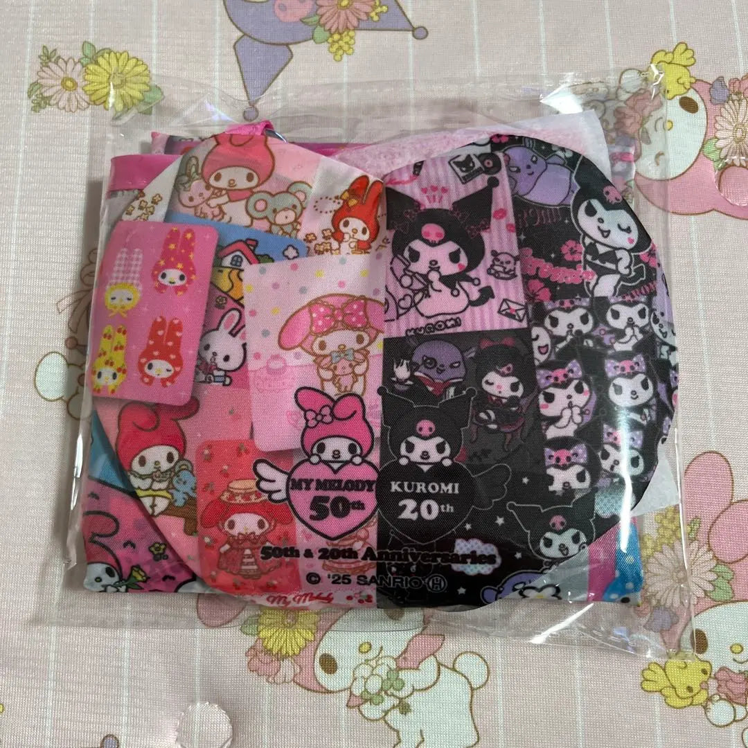 meiji My Melody 50th Anniversary & Kuromi 20th Anniversary Eco Bag AEON Limited