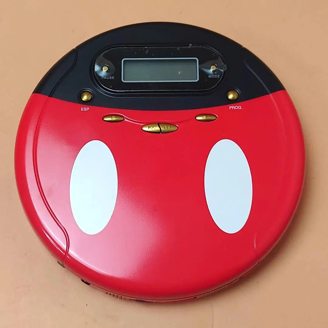 [Producto funcional, garantía de devolución de dinero] Reproductor de CD portátil Disney Mickey Mouse