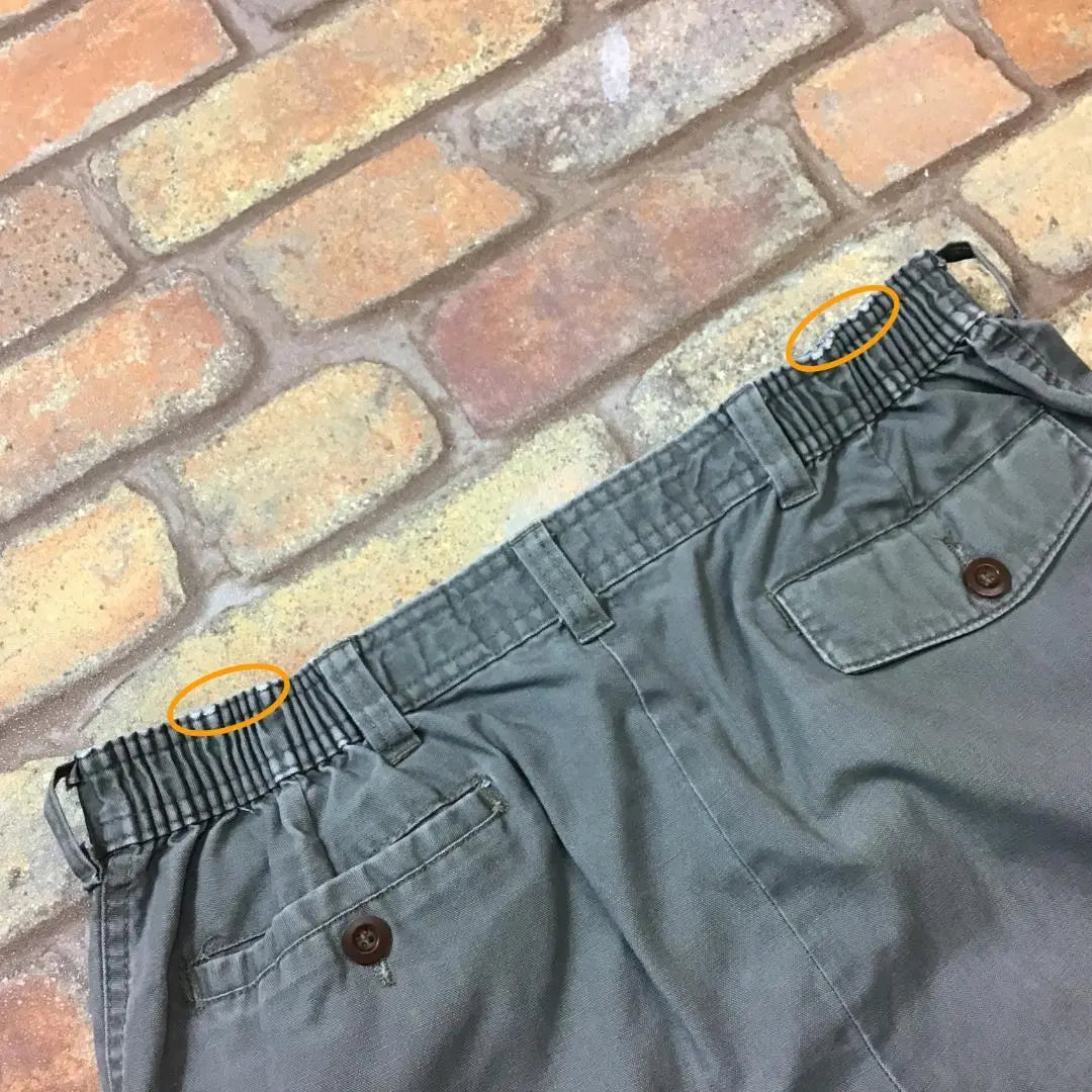 ★Pantalones chinos vintage con cremallera Taron CP1-397 de Anchor Bay, Estados Unidos, años 90★