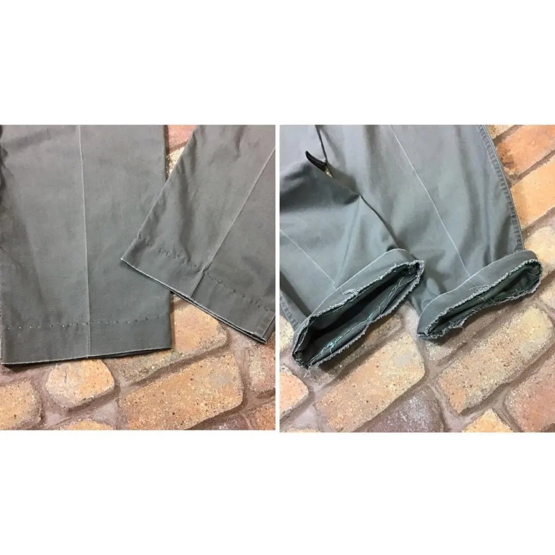 ★Pantalones chinos vintage con cremallera Taron CP1-397 de Anchor Bay, Estados Unidos, años 90★