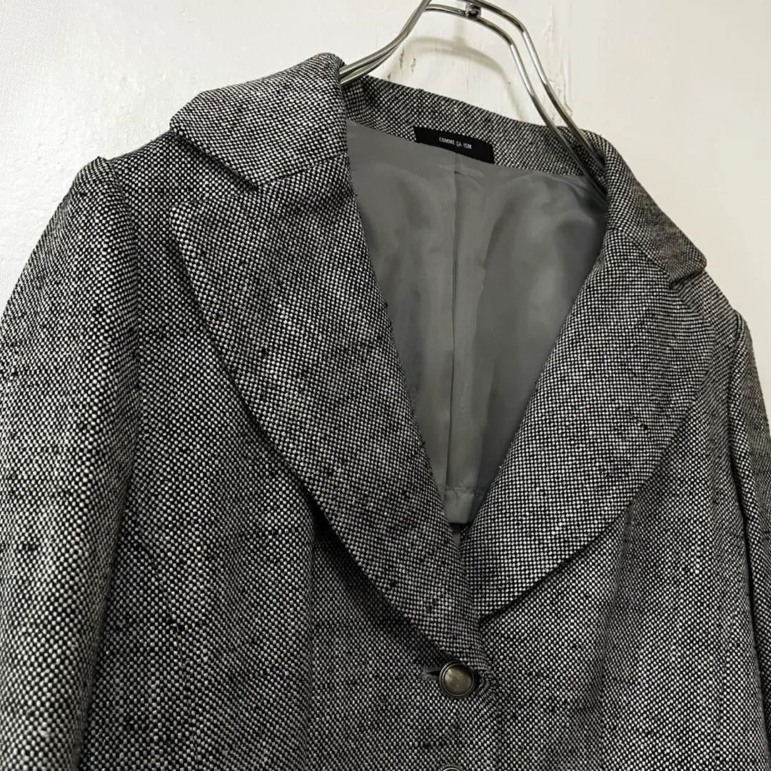 Com Sham [L] Tailored jacket single 3 button silk blend | コムサイズム【Ｌ】テーラードジャケット　シングル3つボタン　シルク混