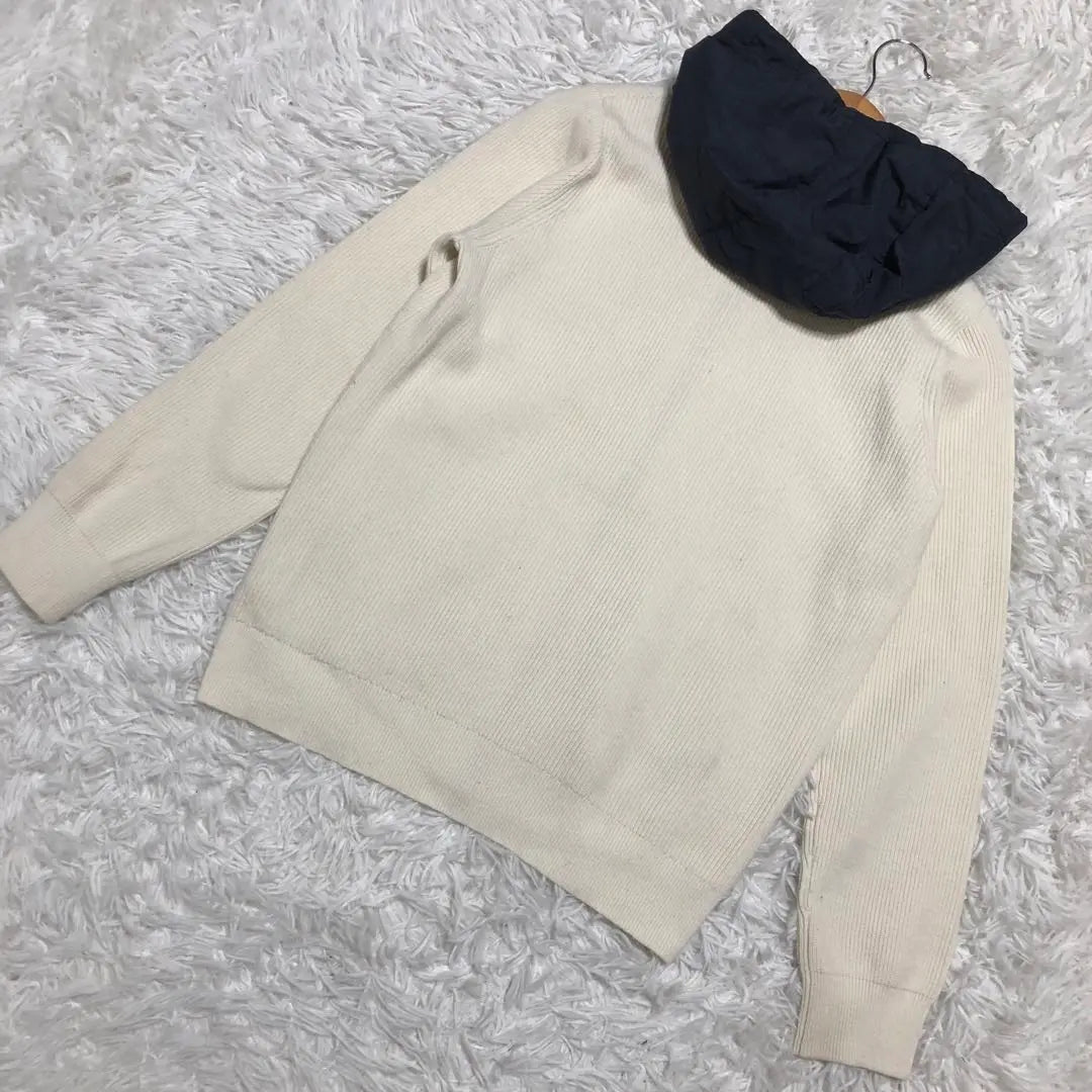 ✨Good condition✨ Jack Bunny Padded Knit Jacket Hoodie White Women's 1 M