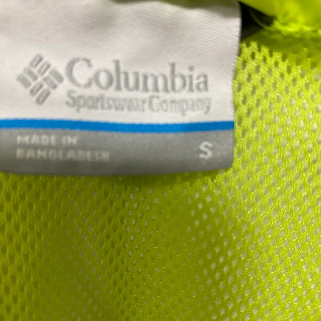 Columbia Mountain Parka Green S Logo Embroidery Outdoor 11