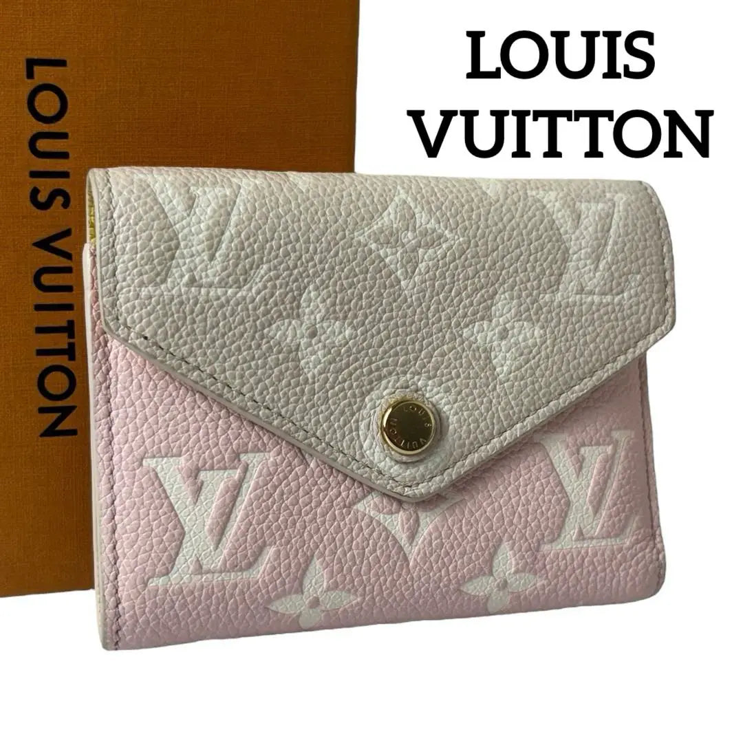 (Good condition, rare) Louis Vuitton Emprete Victorine Folding Wallet