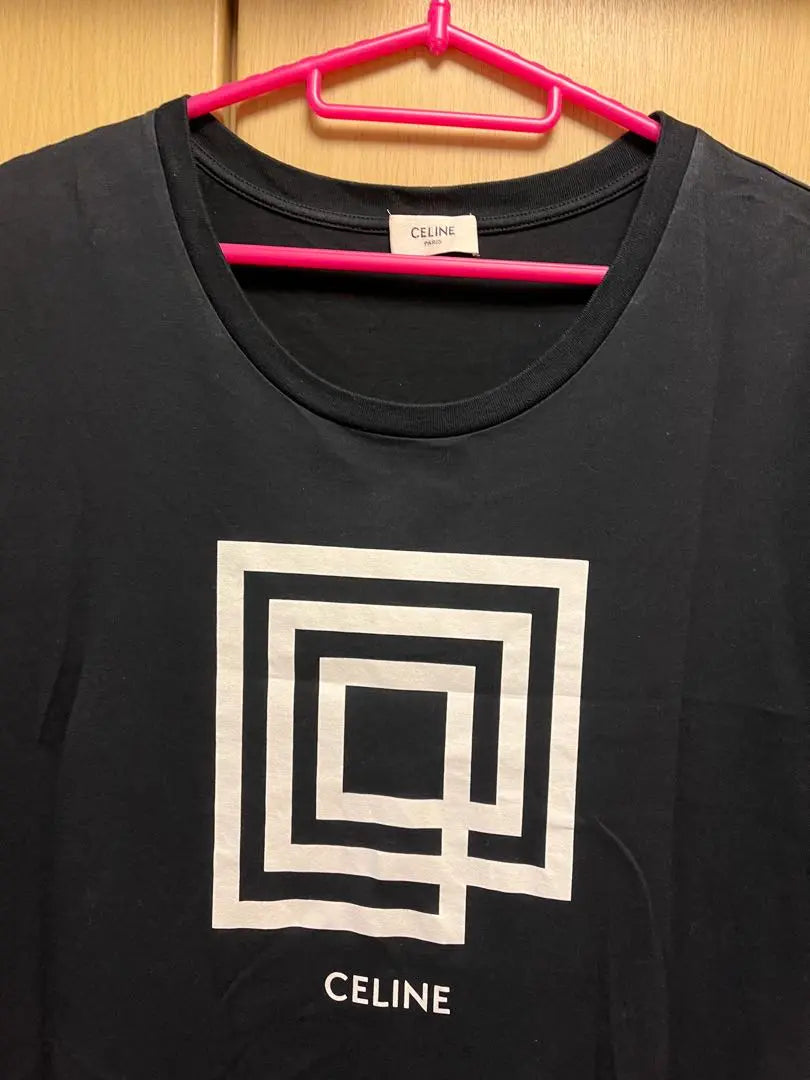 Official CELINE Labyrinth Logo T-shirt