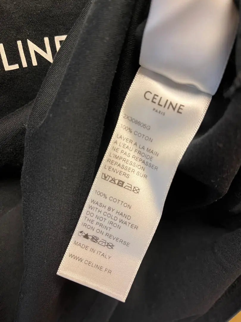 Official CELINE Labyrinth Logo T-shirt